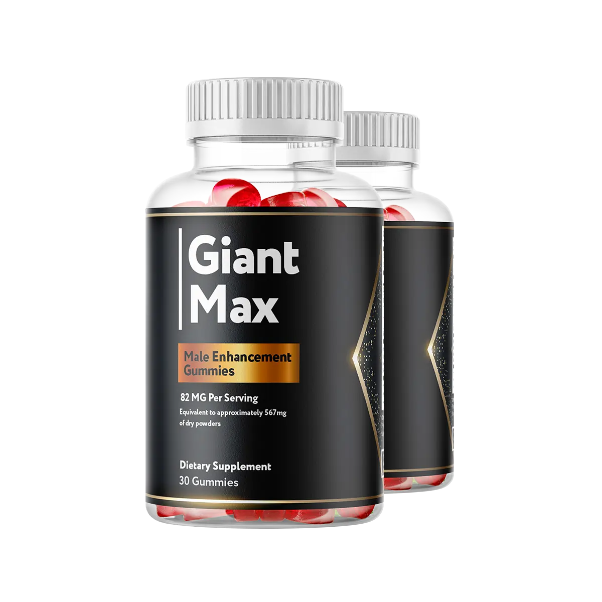 Two bottles of the supplement