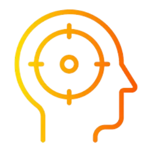 Brain and mental clarity icon